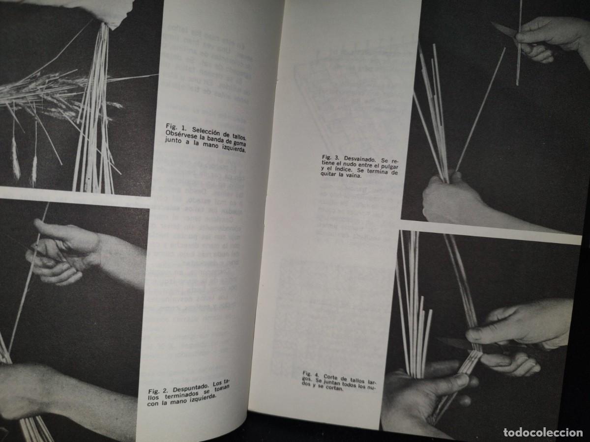 Libros de segunda mano: 94- ADORNOS Y OBJETOS &Uacute;TILES CON PAJA Y JUNCO - E. BORGLUND - COLECCI&Oacute;N C&Oacute;MO HACER... - 1971 - Foto 6