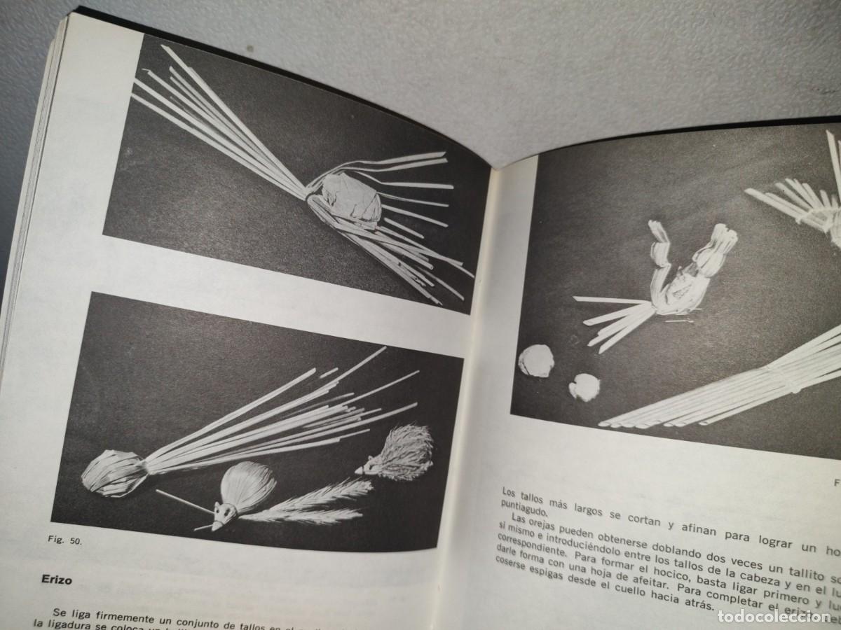 Libros de segunda mano: 94- ADORNOS Y OBJETOS &Uacute;TILES CON PAJA Y JUNCO - E. BORGLUND - COLECCI&Oacute;N C&Oacute;MO HACER... - 1971 - Foto 8