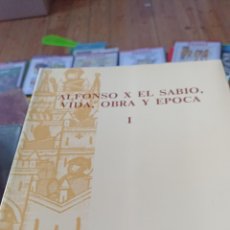 Libros de segunda mano: ALFONSO X EL SABIO, VIDA, OBRA Y ÉPOCA I. ACTAS DEL CONGRESO INTERNACIONAL - VVAA