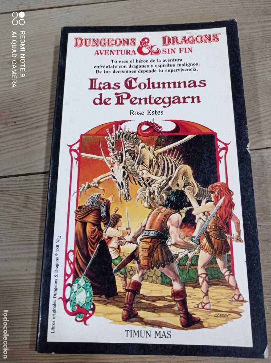 Libros de segunda mano: DUNGEONS & DRAGONS. LAS COLUMNAS DE PENTEGARN. TIMUN MAS. N&ordm; 3 - Foto 1