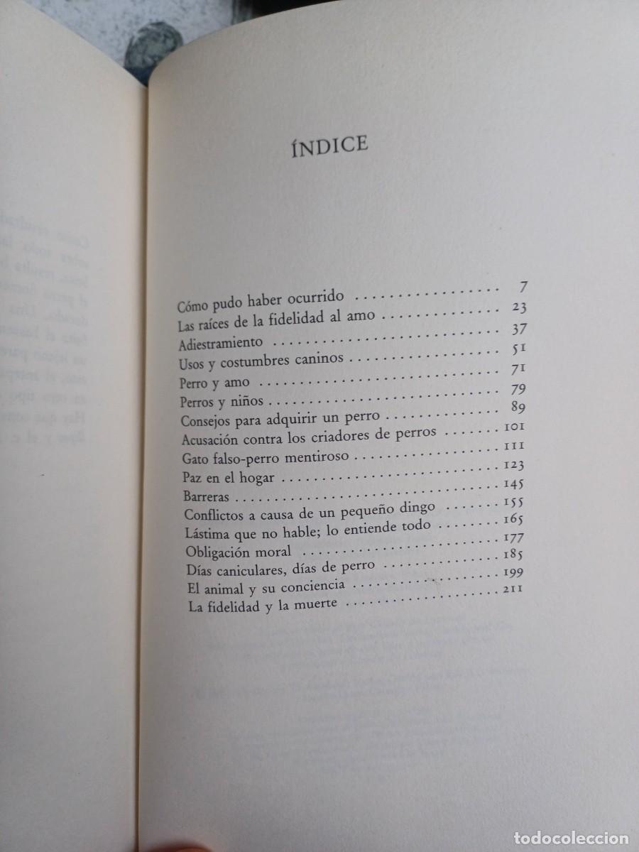 Libros de segunda mano: Cuando el hombre encontr&oacute; al perro. Konrad Lorenz. - Foto 5