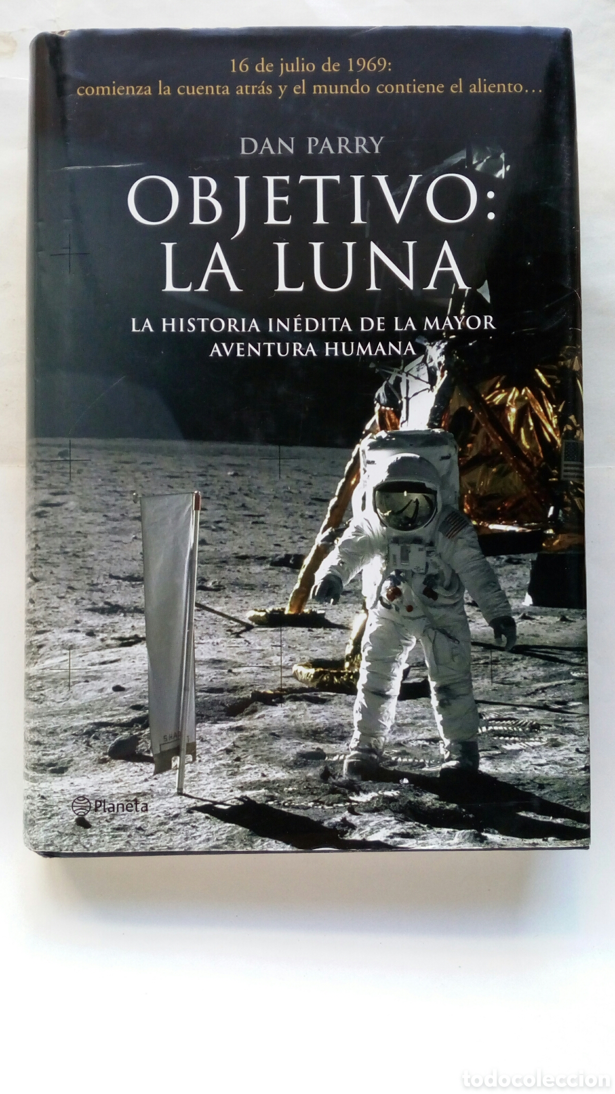 Libros de segunda mano: Objetivo: La Luna. Dan Parry. - Foto 1