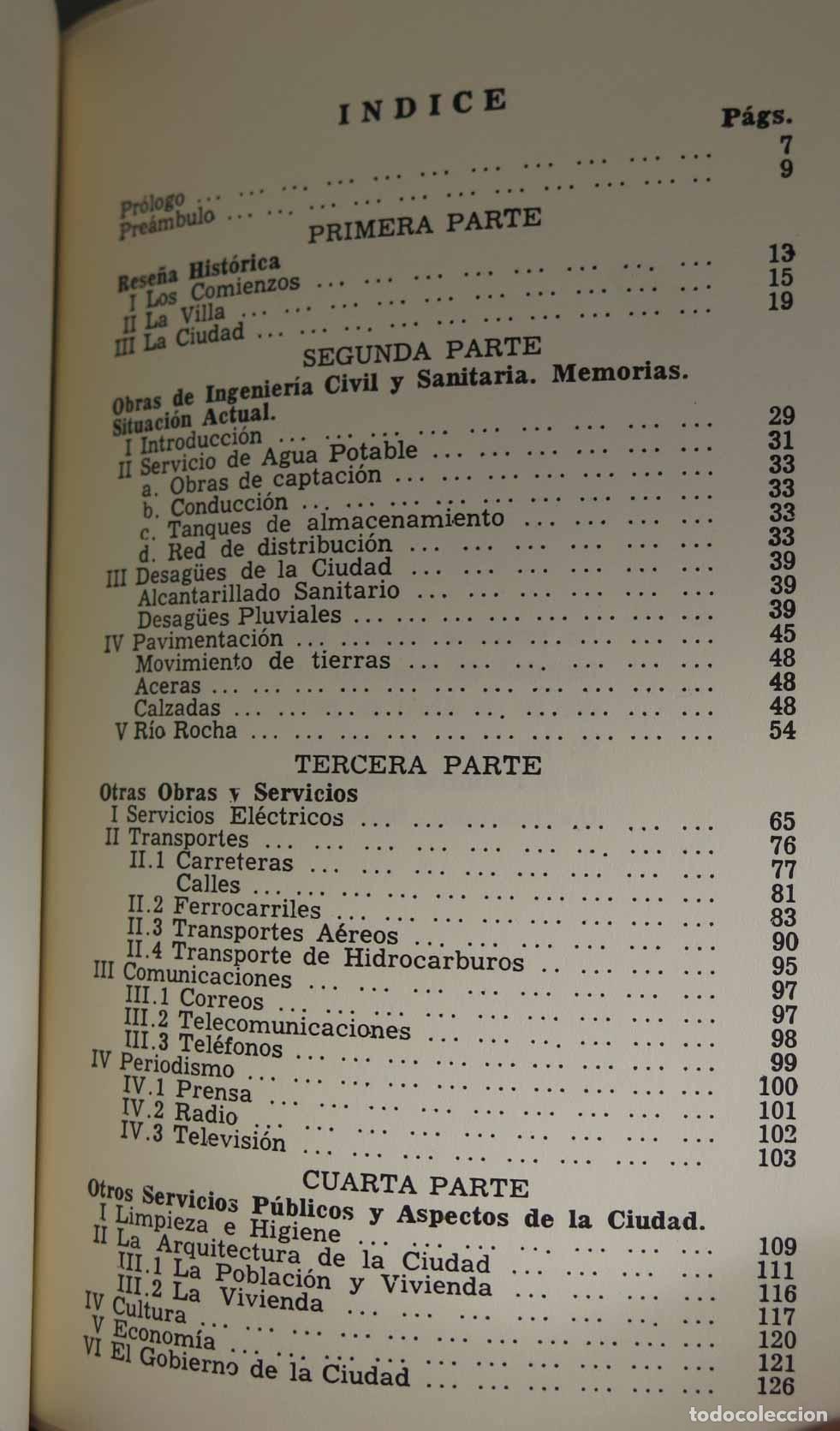 Libros de segunda mano: LA CIDAD DE COCHABAMBA. SU FORMACION Y DESARROLLO. QUIROGA - Foto 2