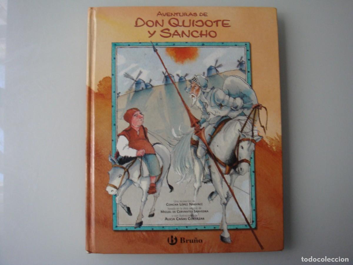 Libros de segunda mano: AVENTURAS DE DON QUIJOTE Y SANCHO BRU&Ntilde;O - Foto 1