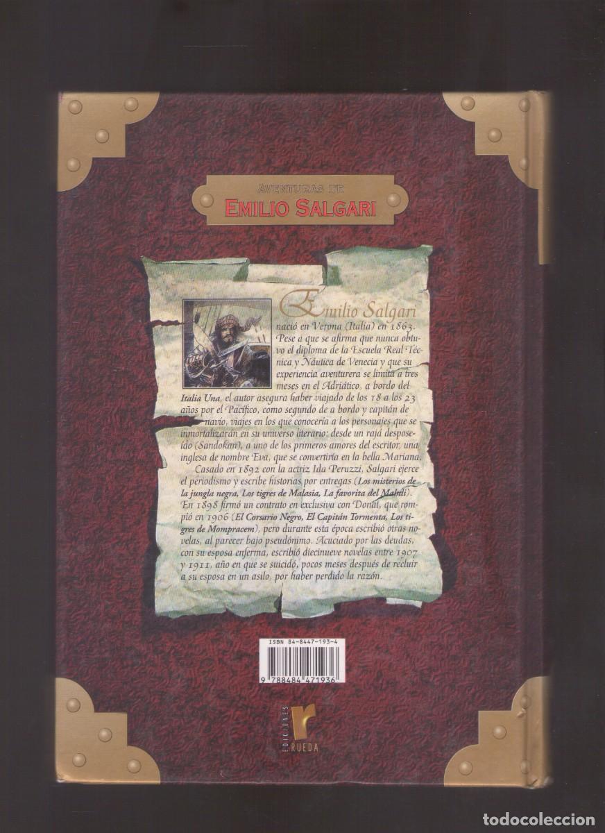 Libros de segunda mano: Bd. Los tigres de Malasia (Emilio Salgari) - Foto 2