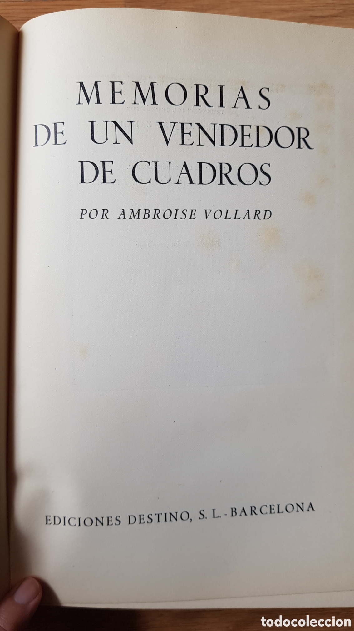 Libros de segunda mano: Memorias de un vendedor de cuadros - Foto 2
