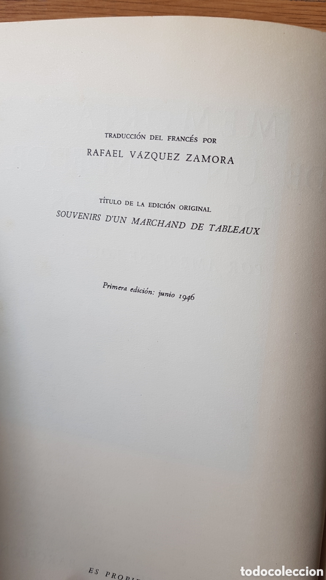 Libros de segunda mano: Memorias de un vendedor de cuadros - Foto 3
