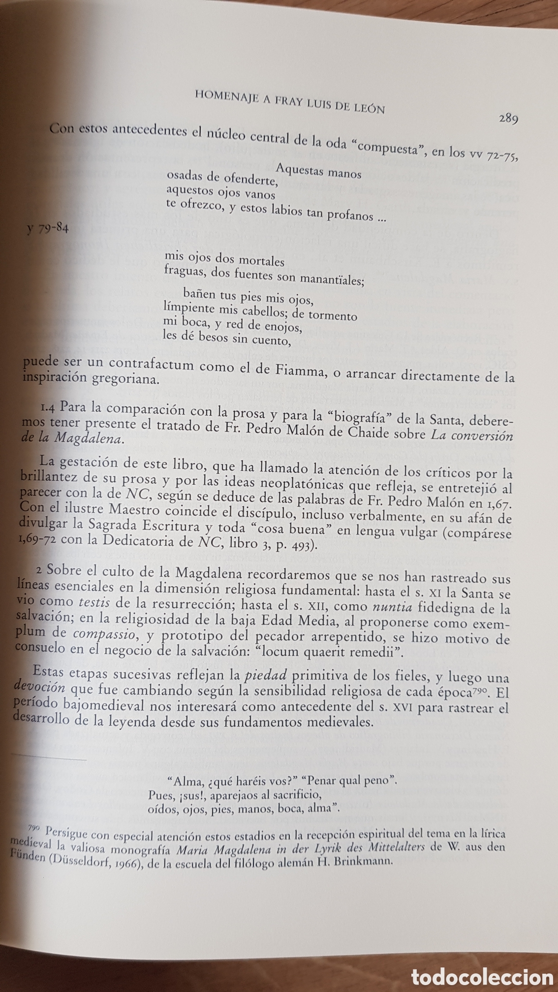 Libros de segunda mano: Homenaje a fray luis de leon - Foto 7