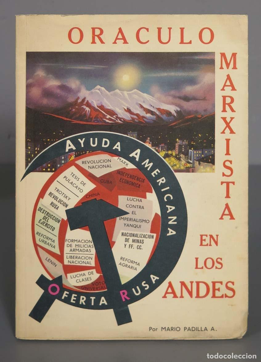 Libros de segunda mano: Oraculo Marxista En Los Andes. Mario Padilla - Foto 1
