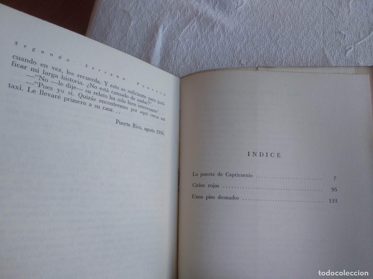Libros de segunda mano: La puesta de Capricornio - Segundo Serrano Poncela - Foto 3