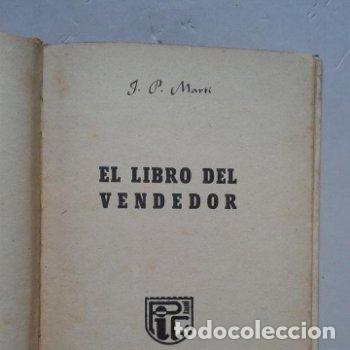 Libros de segunda mano: El Libro del Vendedor. Juan P. Mart&iacute;. - Foto 2