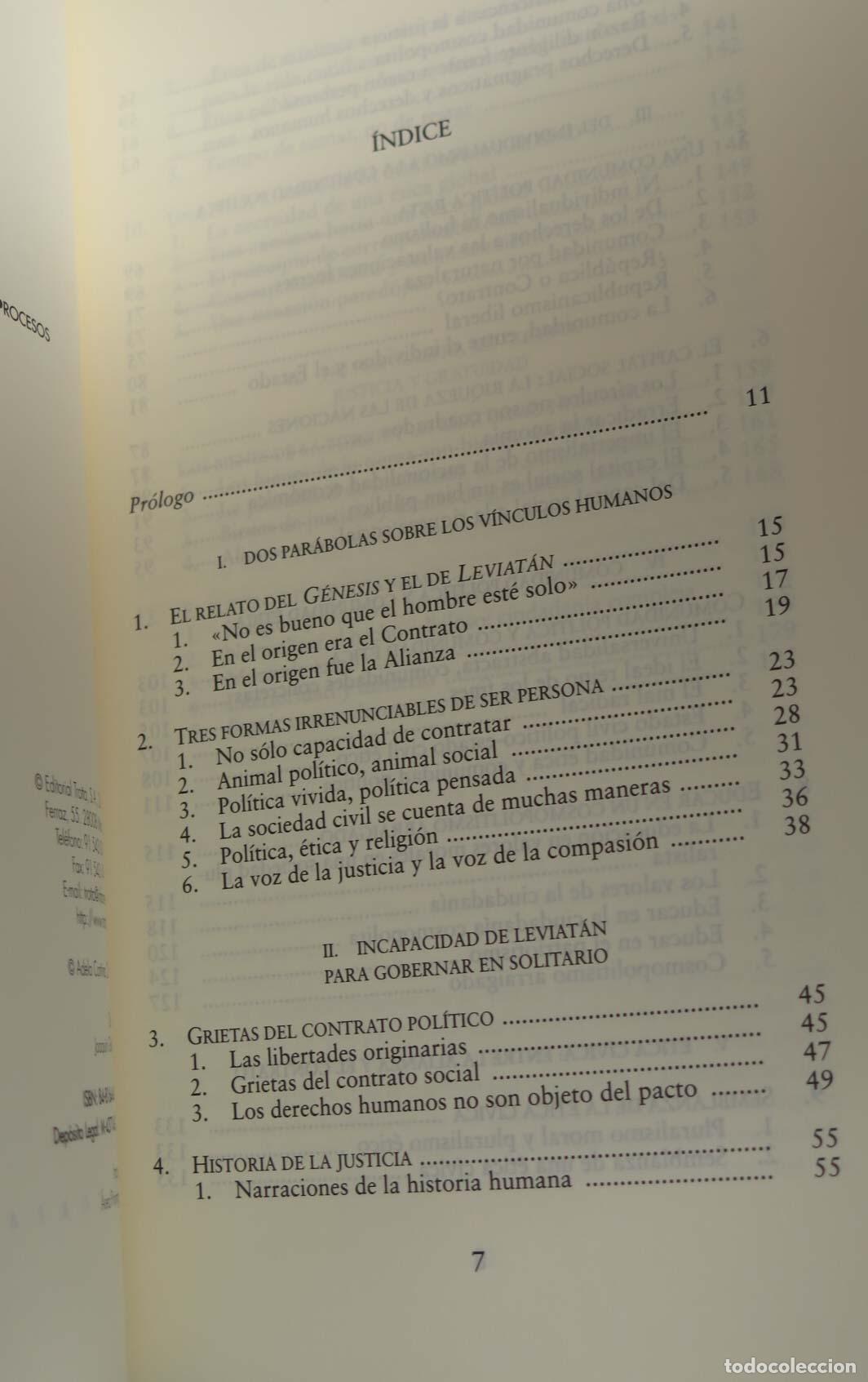Libros de segunda mano: Alianza y contrato. Adela Cortina Orts - Foto 2