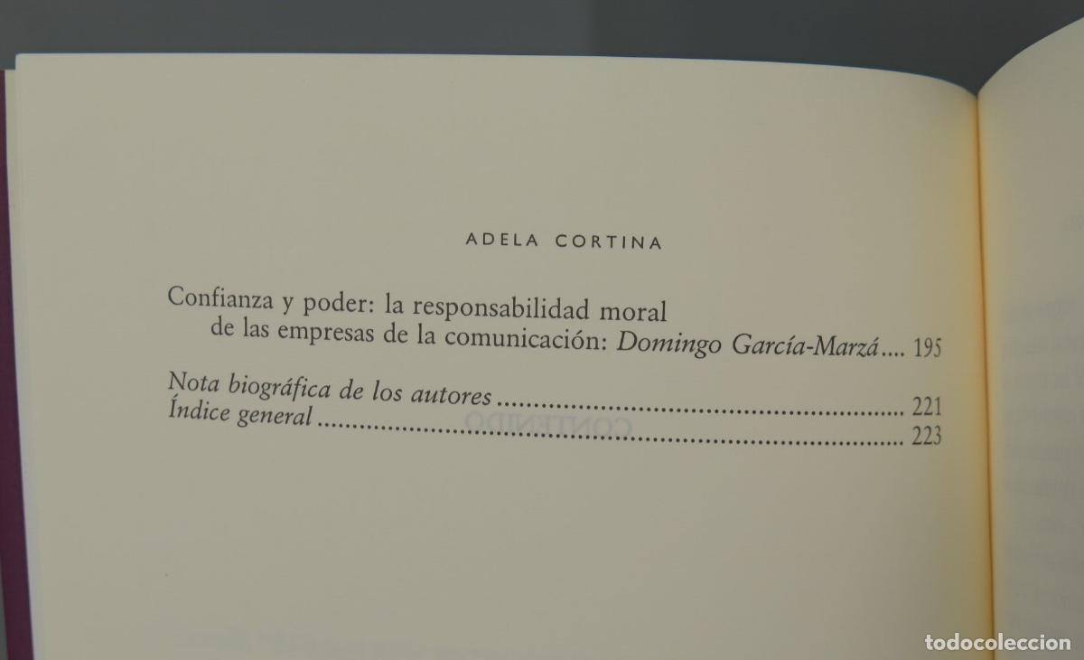 Libros de segunda mano: Construir confianza. Adela Cortina - Foto 3