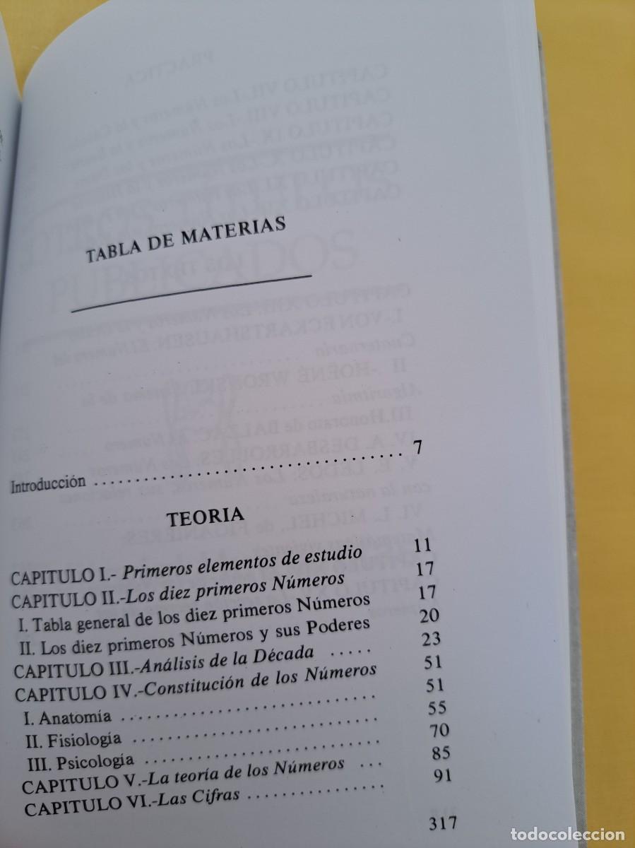 Libros de segunda mano: GERARD ENCAUSSE (PAPUS) - LA CIENCIA DE LOS N&Uacute;MEROS - EDITORIAL HUMANITAS 1991 - Foto 3