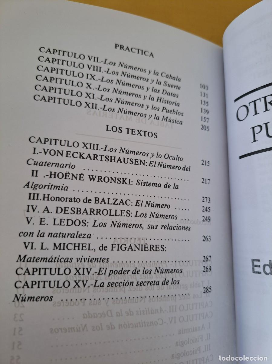 Libros de segunda mano: GERARD ENCAUSSE (PAPUS) - LA CIENCIA DE LOS N&Uacute;MEROS - EDITORIAL HUMANITAS 1991 - Foto 4