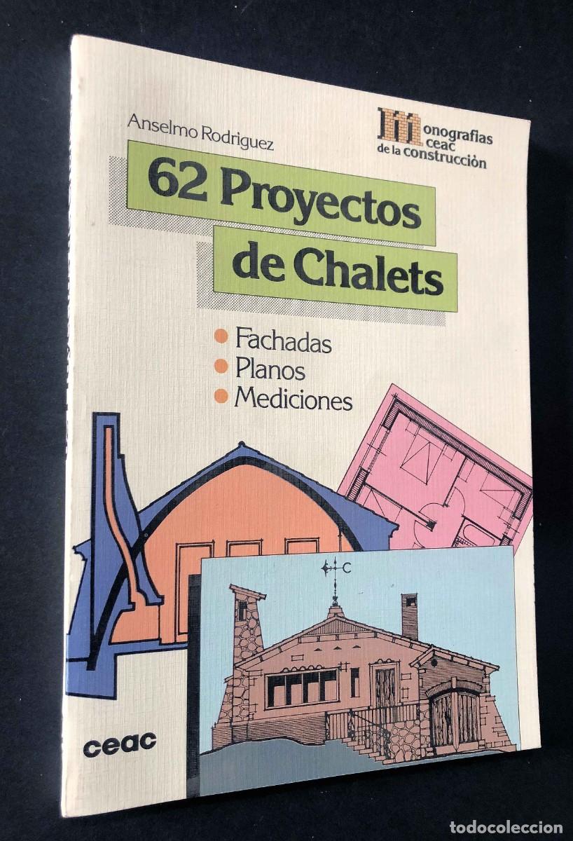 Libros de segunda mano: 62 PROYECTOS DE CHALETS / ANSELMO RODR&Iacute;GUEZ / MONOGRAF&Iacute;A DE CONSTRUCCI&Oacute;N 1993 / SIN USAR - Foto 1
