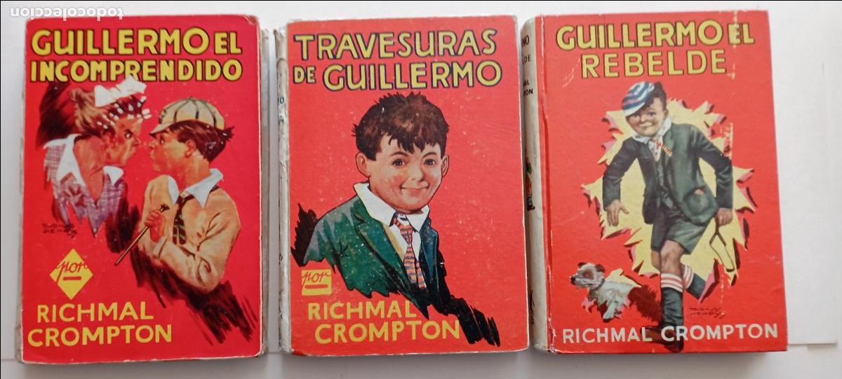 Libros de segunda mano: GUILLERMO - 3 LIBROS - POR RICHMAL CROMPTON - EDITORIAL MOLINO - Foto 1