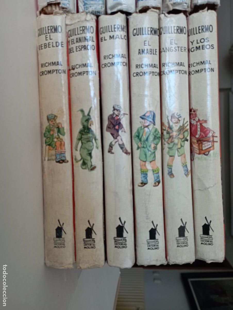 Libros de segunda mano: GUILLERMO - 12 LIBROS - POR RICHMAL CROMPTON - EDITORIAL MOLINO - Foto 2