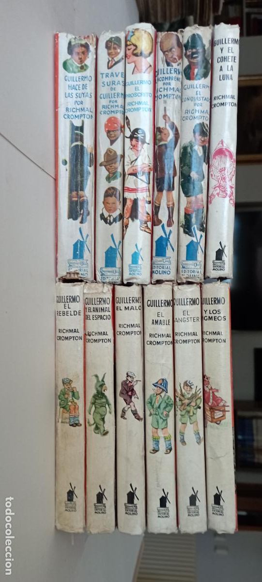 Libros de segunda mano: GUILLERMO - 12 LIBROS - POR RICHMAL CROMPTON - EDITORIAL MOLINO - Foto 3