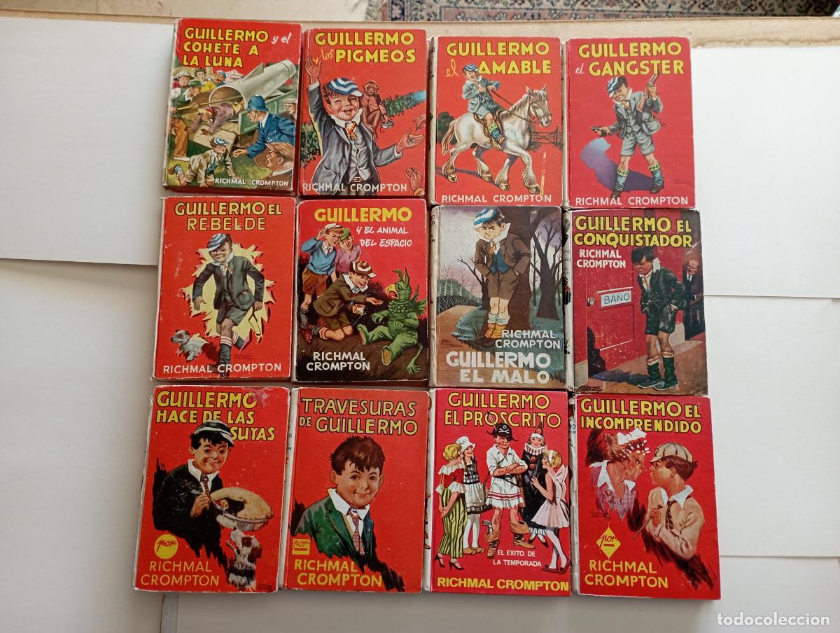 Libros de segunda mano: GUILLERMO - 12 LIBROS - POR RICHMAL CROMPTON - EDITORIAL MOLINO - Foto 1