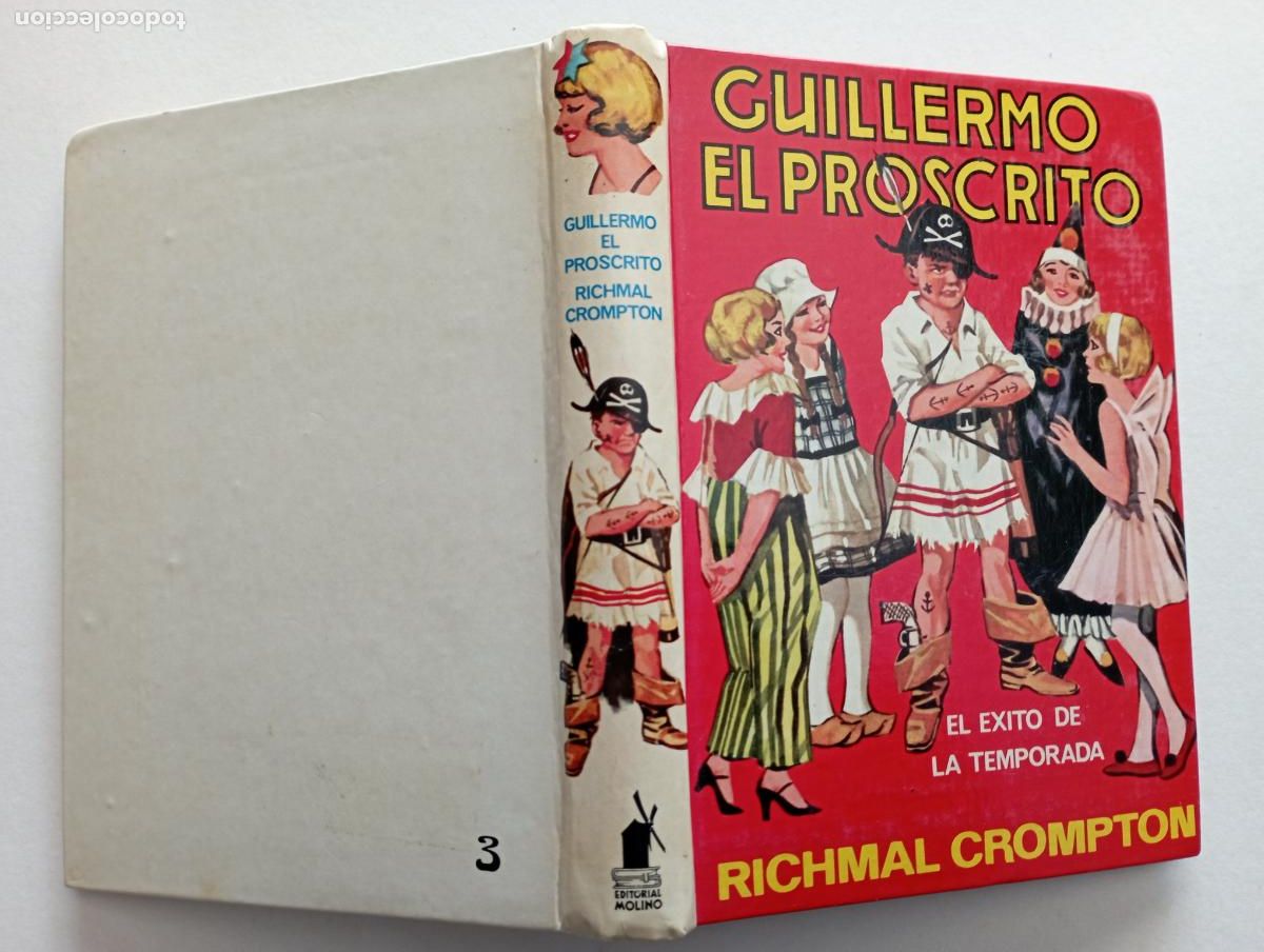 Libros de segunda mano: GUILLERMO EL PROSCRITO N&ordm; 3 - RICHMAL CROMPTON - EDITORIAL MOLINO - Foto 1