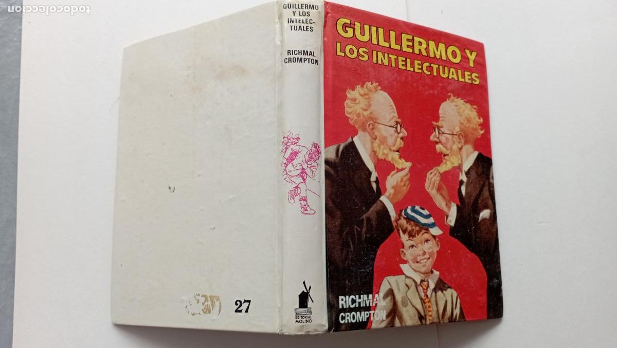 Libros de segunda mano: GUILLERMO Y LOS INTELECTUALES N&ordm; 27 - RICHMAL CROMPTON - EDITORIAL MOLINO - Foto 3