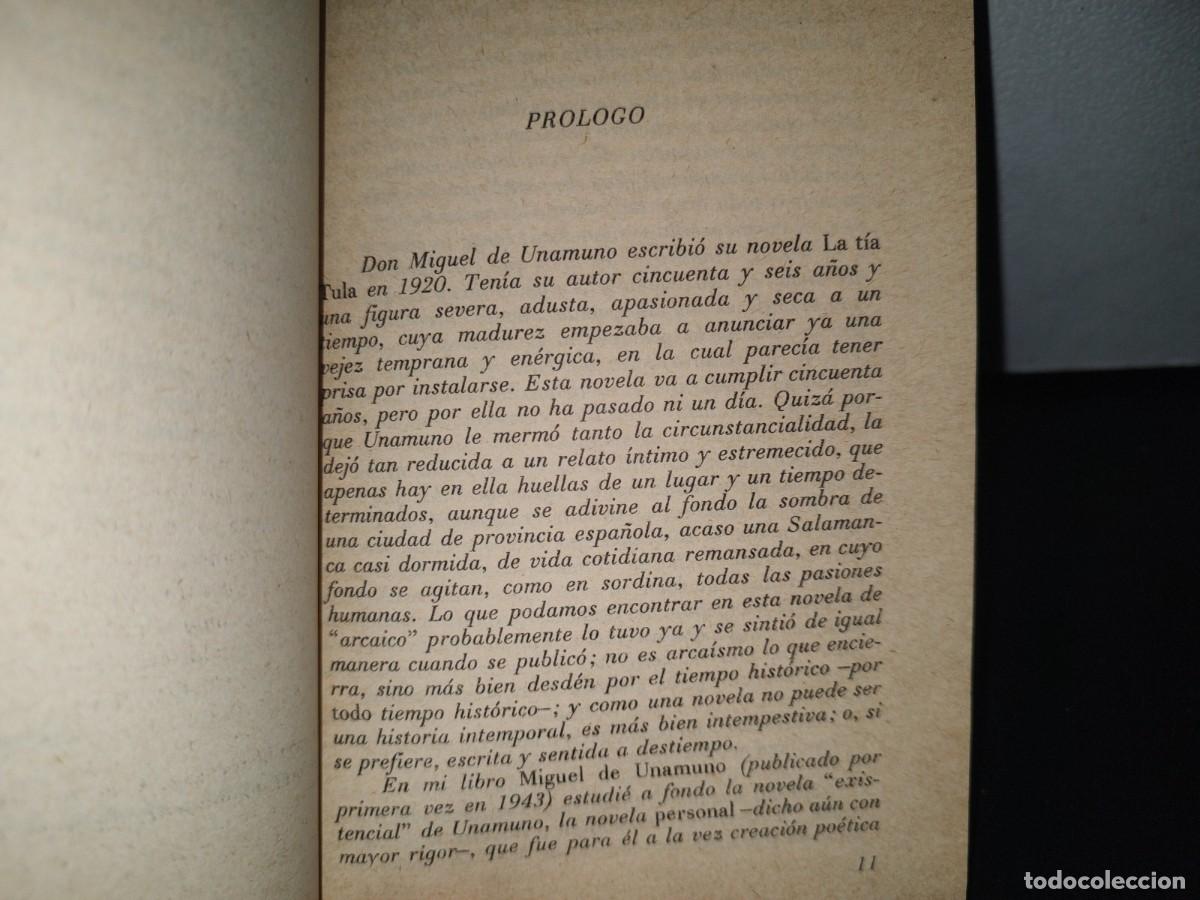 Libros de segunda mano: 94- LA TIA TULA - M. DE UNAMUNO - Foto 5