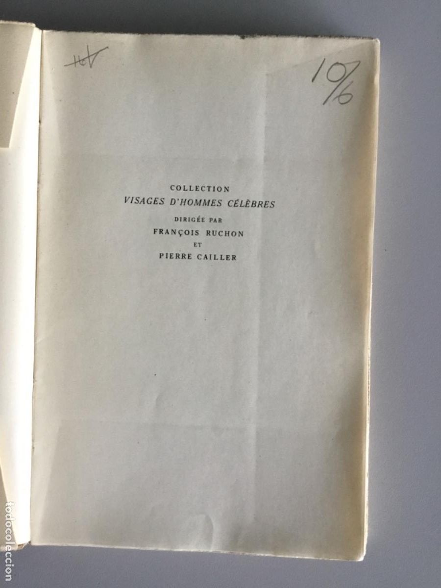 Libros de segunda mano: MALLARM&Eacute; // DOCUMENTS ICONOGRAPHIQUES // 1947 // PRIMERA EDICI&Oacute;N // EN FRANC&Eacute;S - Foto 2