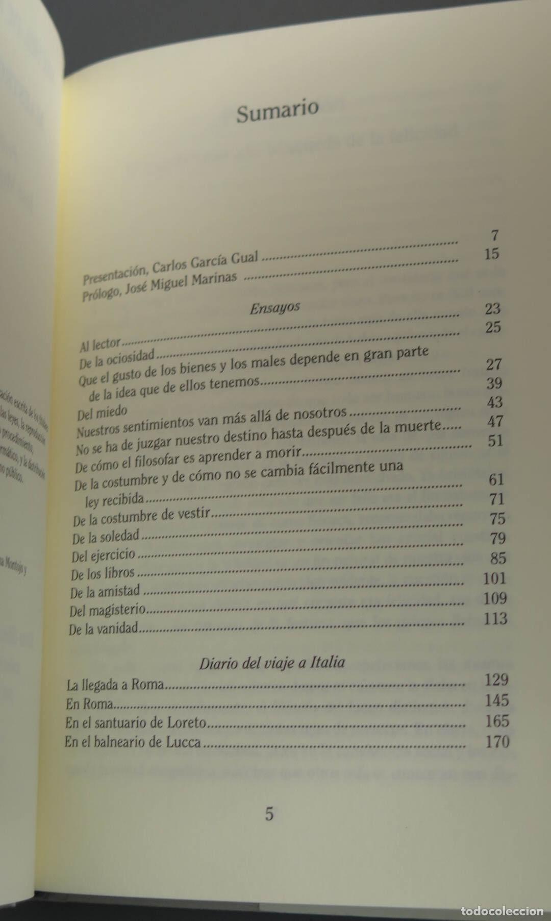 Libros de segunda mano: Maestro de vida. Michel de Montaigne - Foto 2