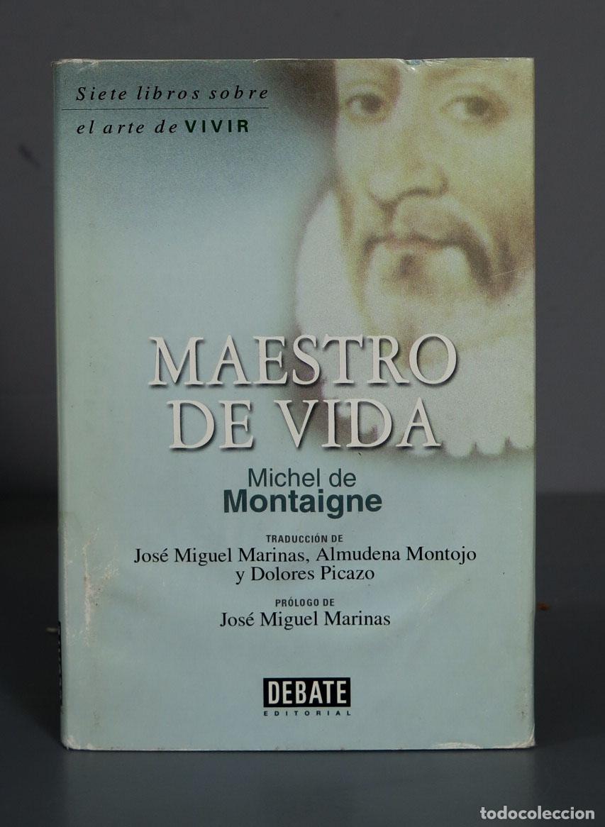 Libros de segunda mano: Maestro de vida. Michel de Montaigne - Foto 1