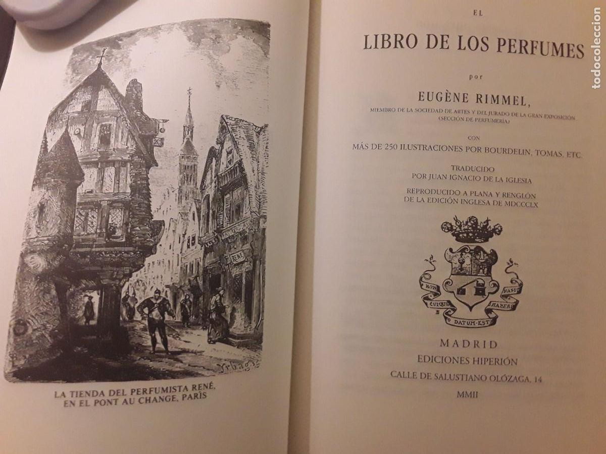 Libros de segunda mano: El libro de los perfumes, de Eugene Rimmel (Facs&iacute;mil) Hiperi&oacute;n, 2002. Excelente estado. - Foto 2