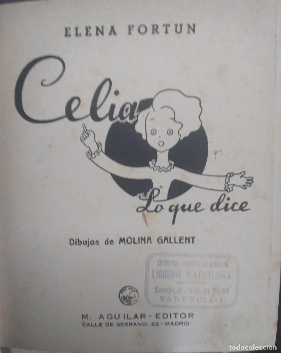 Libros de segunda mano: Celia, Lo que dice - Foto 2