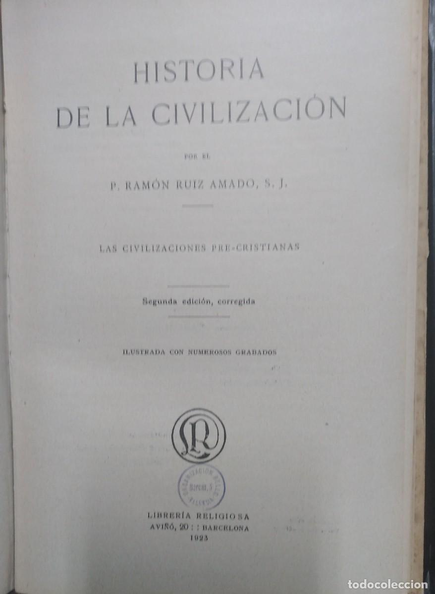 Libros de segunda mano: HISTORIA DE LA CIVILIZACION 2 TOMOS - Foto 3