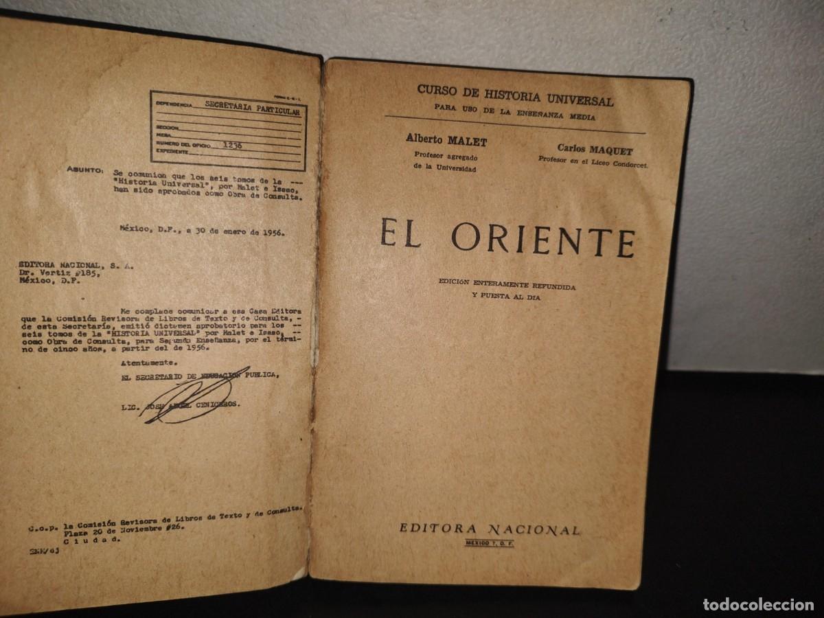 Libros de segunda mano: 95- EL ORIENTE - A. MALET - 1956 - Foto 4