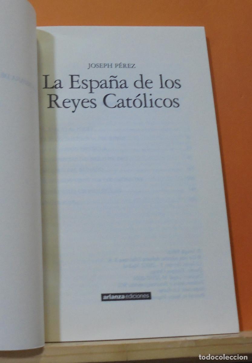 Libros de segunda mano: La Espa&ntilde;a de los Reyes Cat&oacute;licos. Joseph P&eacute;rez - Foto 2
