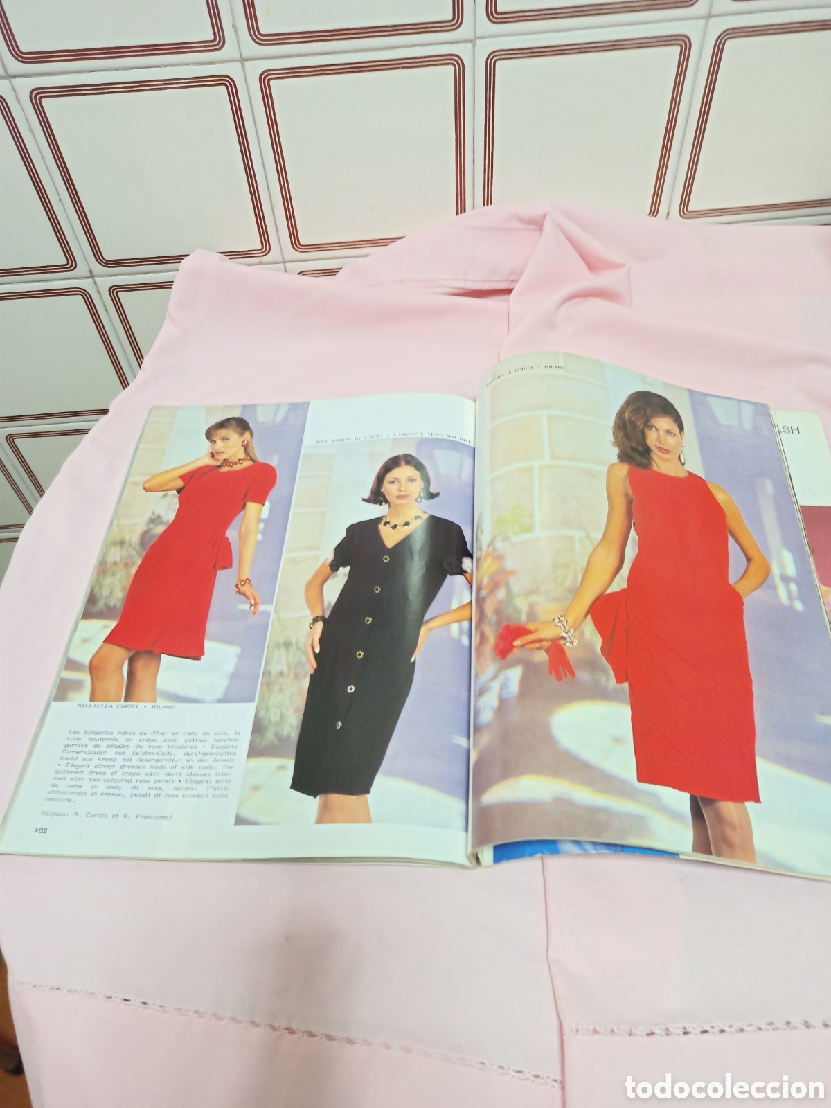 Libros de segunda mano: Interesante revista de moda Rendez- Vous A&ntilde;o 1996 - Foto 4