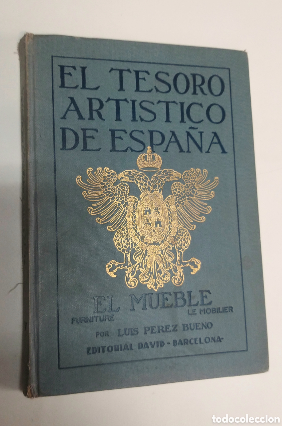 Libros de segunda mano: El tesoro art&iacute;stico de Espa&ntilde;a. El mueble - Foto 1