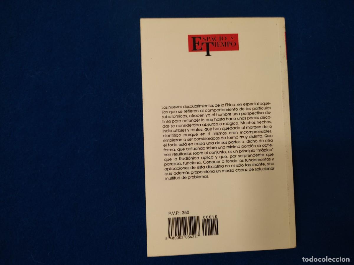 Libros de segunda mano: INTRODUCCION A LA RADIONICA Ediciones Espacio y Tiempo 1992. Isabela Herranz. - Foto 3