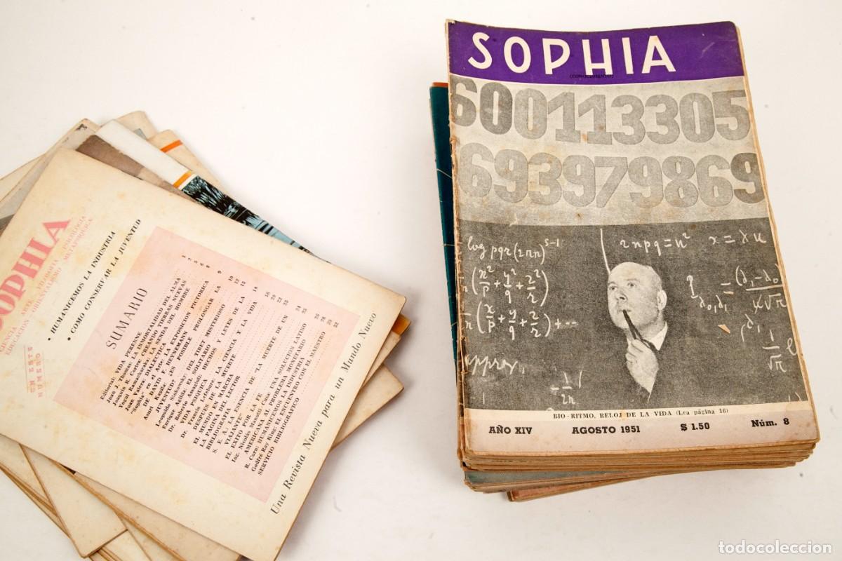 Libros de segunda mano: SOPHIA (CONOCIMIENTO) - 53 N&Uacute;MEROS - MUY RARA - Foto 3