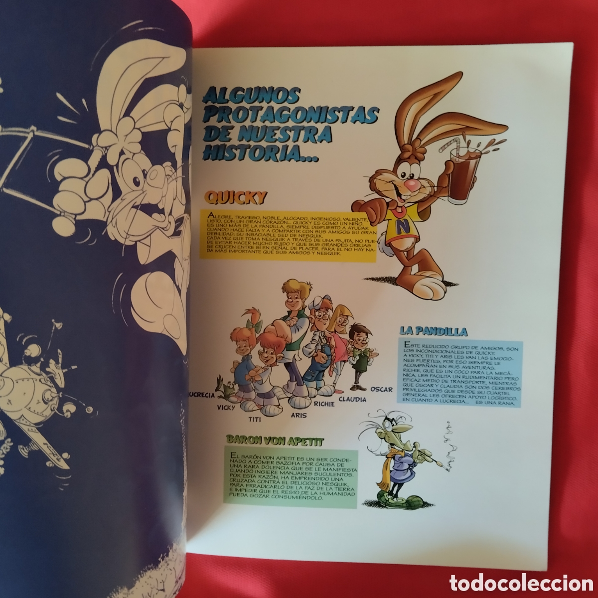 Libros de segunda mano: LAS AVENTURAS DE QUICKY. EL IMPOSTOR. NESTL&Eacute;, NESQUIK 2015. - Foto 2
