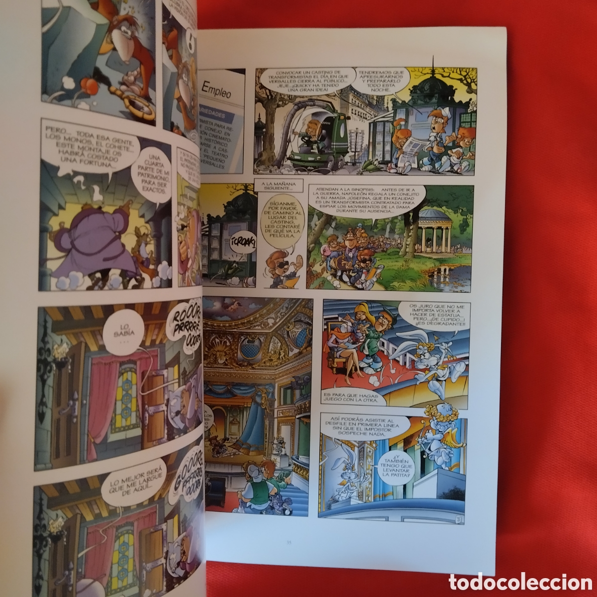 Libros de segunda mano: LAS AVENTURAS DE QUICKY. EL IMPOSTOR. NESTL&Eacute;, NESQUIK 2015. - Foto 3