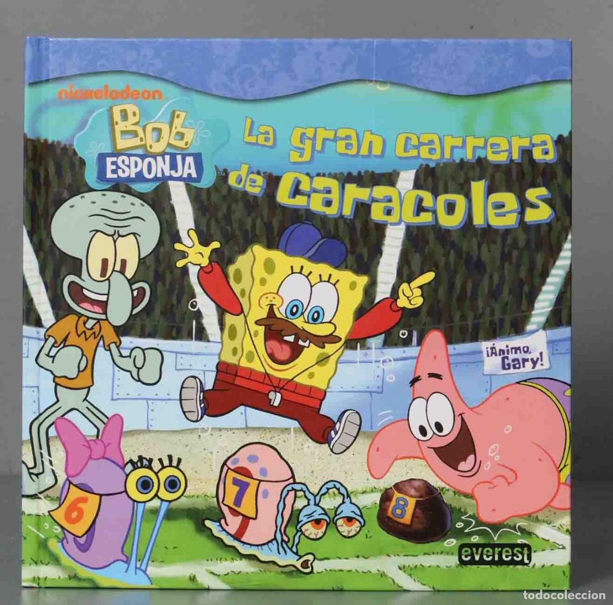Libros de segunda mano: Bob Esponja. La gran carrera de caracoles. Kim Ostrow - Foto 1