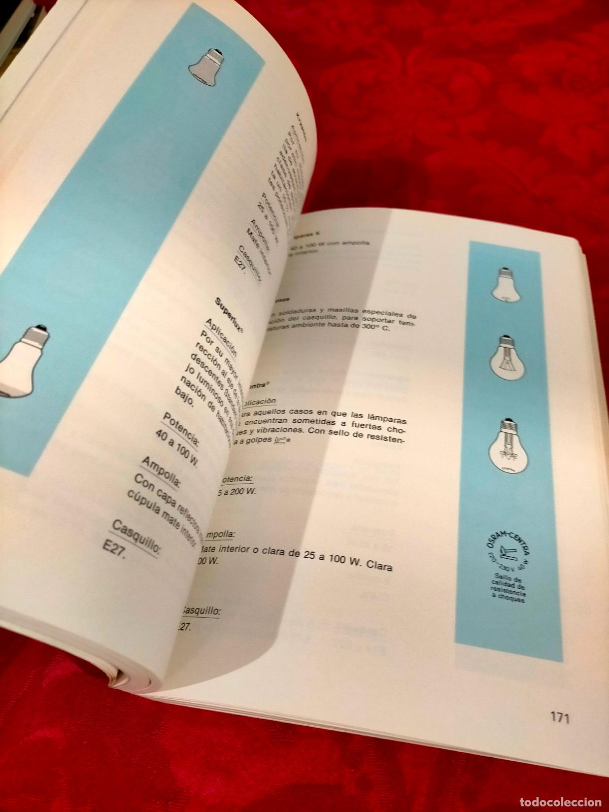 Libros de segunda mano: Manual de luminotecnia Osram editorial dossat J.A. Taboada - Foto 6
