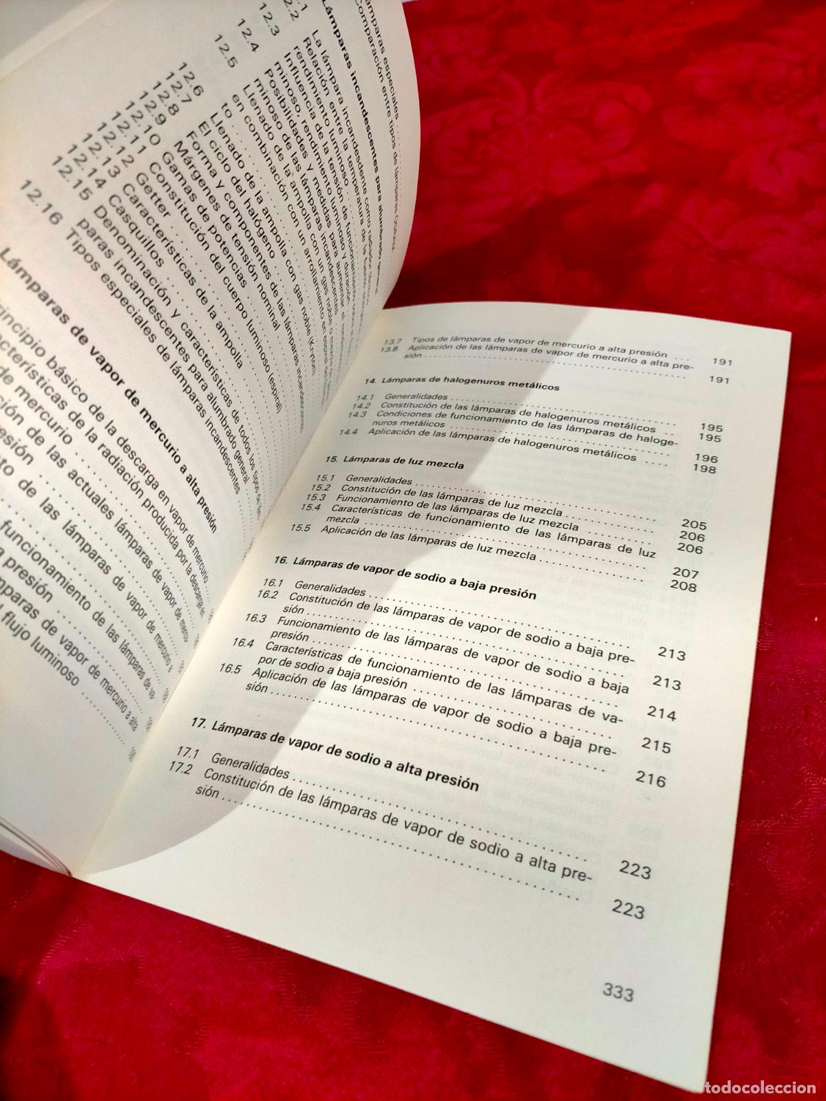 Libros de segunda mano: Manual de luminotecnia Osram editorial dossat J.A. Taboada - Foto 9