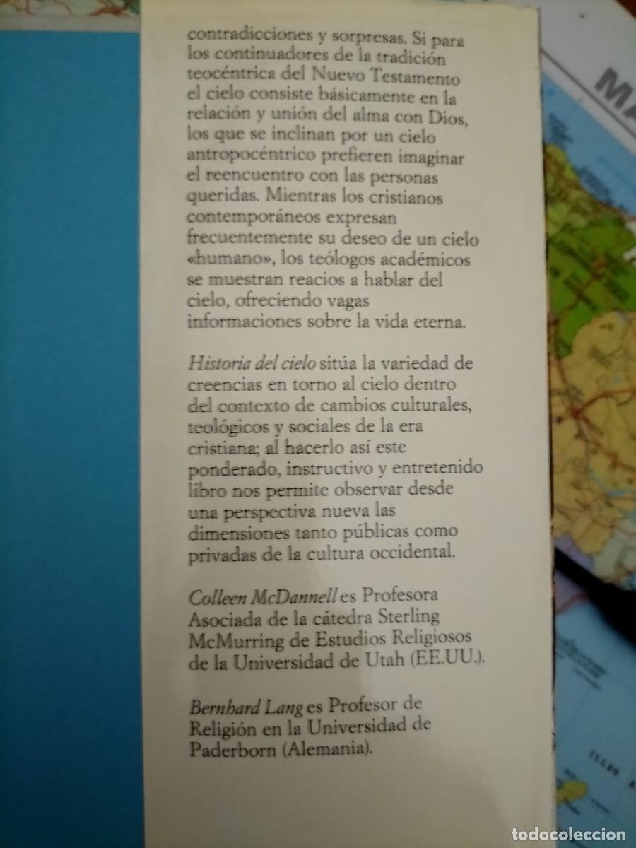 Libros de segunda mano: Historia del Cielo (Colleen McDannell y Bernhard Lang) - Foto 6