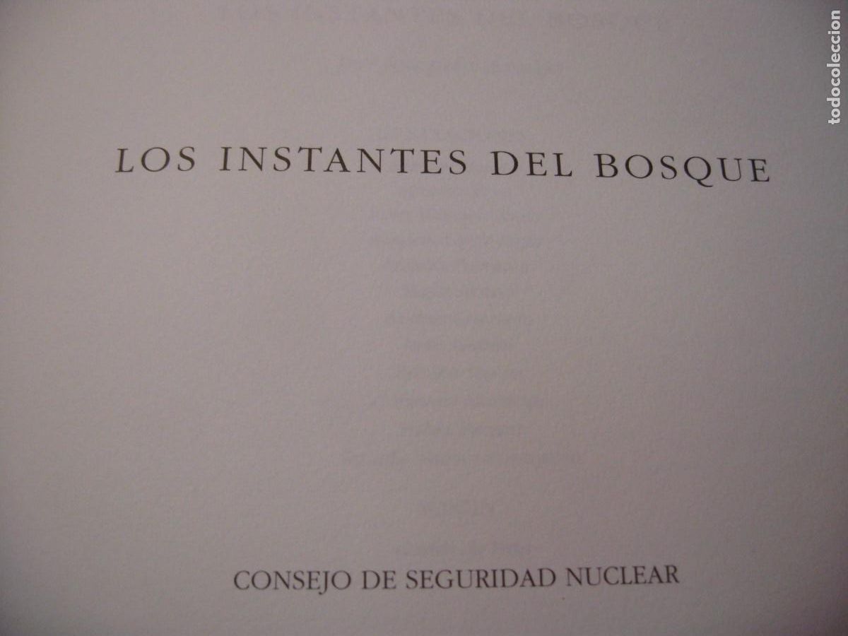 Libros de segunda mano: LOS INSTANTES DEL BOSQUE. JOAQUIN ARAJU. 1995. - Foto 4