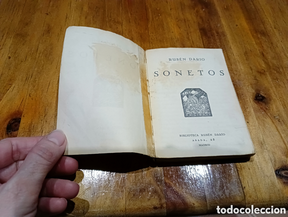Libros de segunda mano: Rub&eacute;n Dar&iacute;o sonetos escogidos - Foto 2