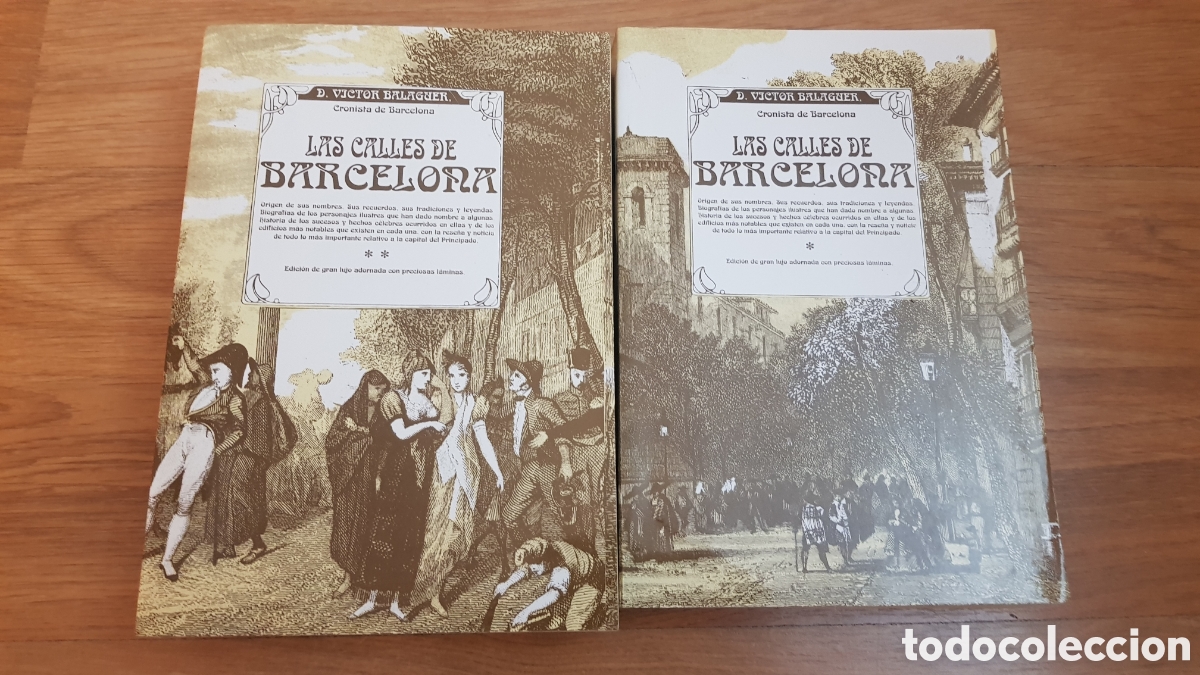 Libros de segunda mano: Las calles de barcelona - Foto 1