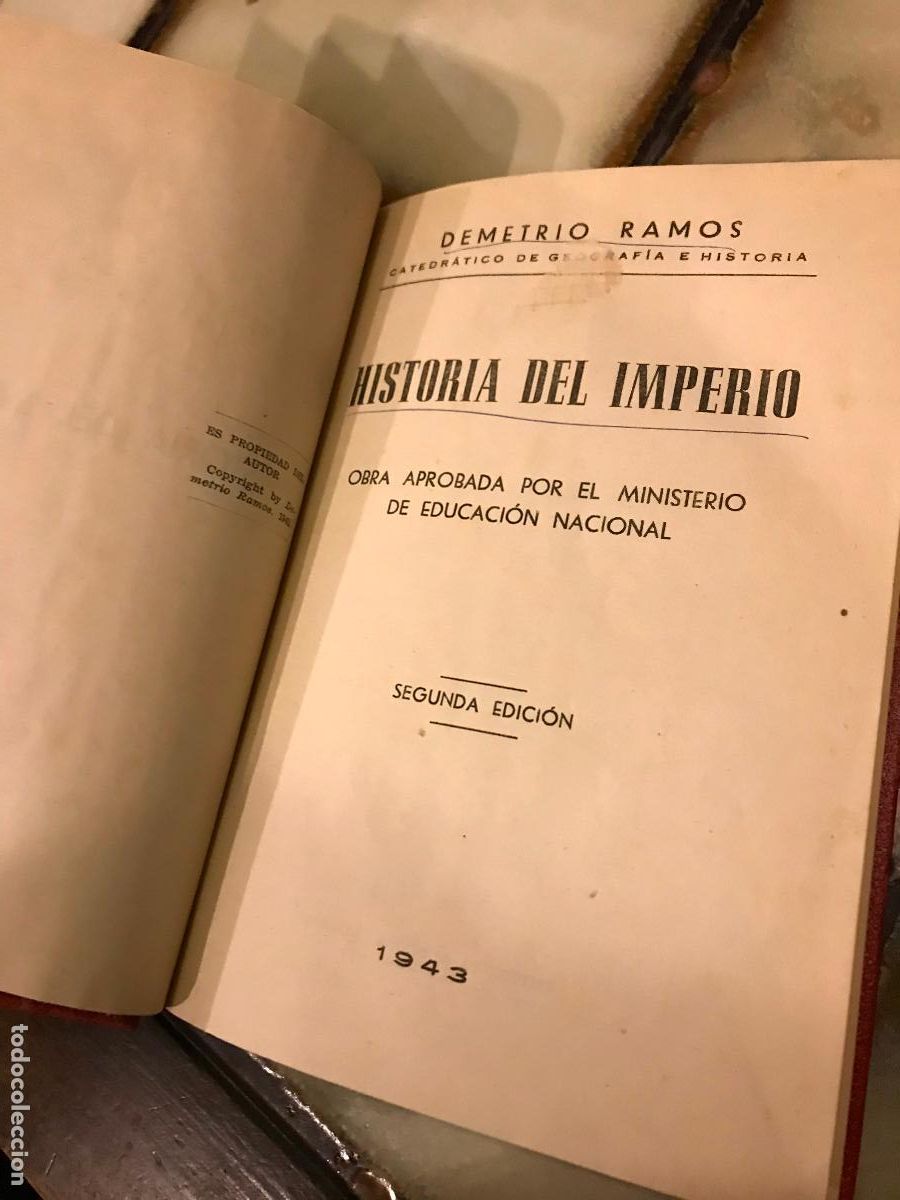Libros de segunda mano: Historia del imperio. Demetrio Ramos. PEDIDO M&Iacute;NIMO 5&euro; - Foto 2