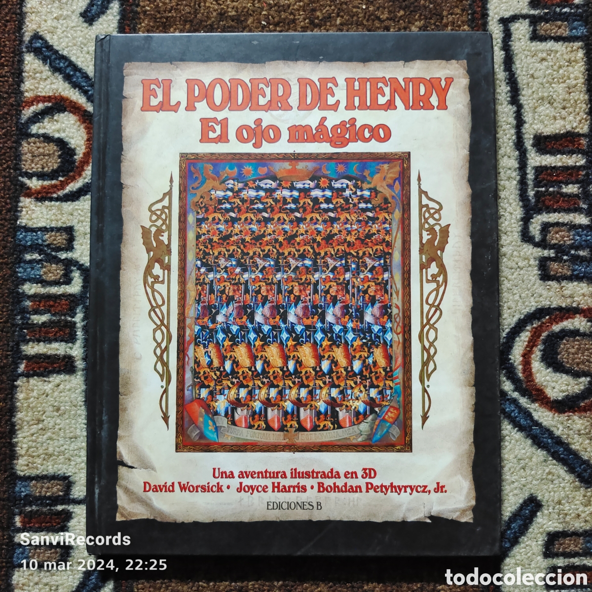 Libros de segunda mano: EL PODER DE HENRY, EL OJO M&Aacute;GICO (DAVID WORSICK - JOYCE HARRIS - BOHDAN PETYHYRYCZ JR) (EDICIONES B) - Foto 1